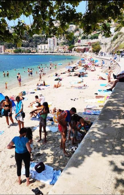Vintage Flat On Villefranche Bay - Free Car Park 외부 사진