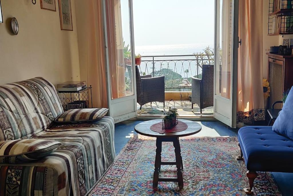 Vintage Flat On Villefranche Bay - Free Car Park 외부 사진