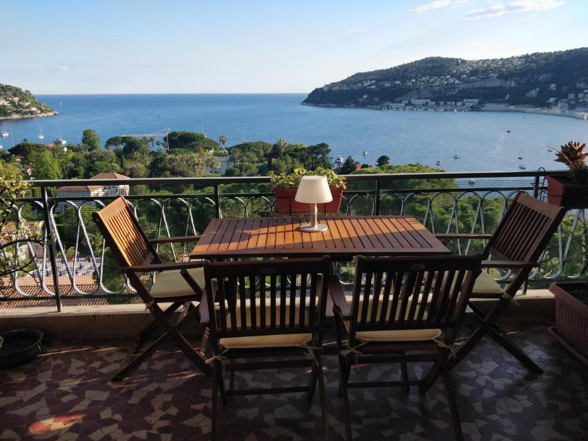 Vintage Flat On Villefranche Bay - Free Car Park 외부 사진