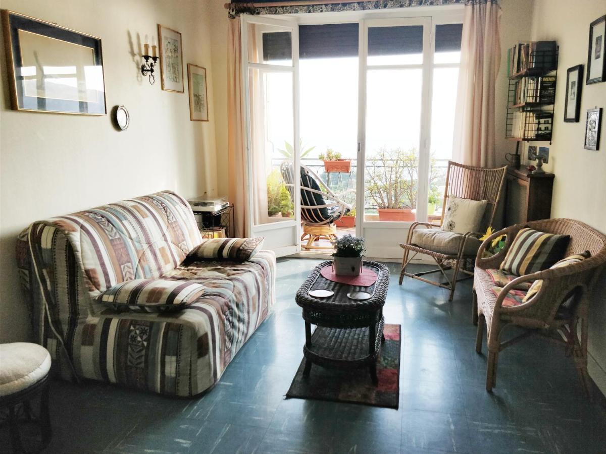 Vintage Flat On Villefranche Bay - Free Car Park 외부 사진
